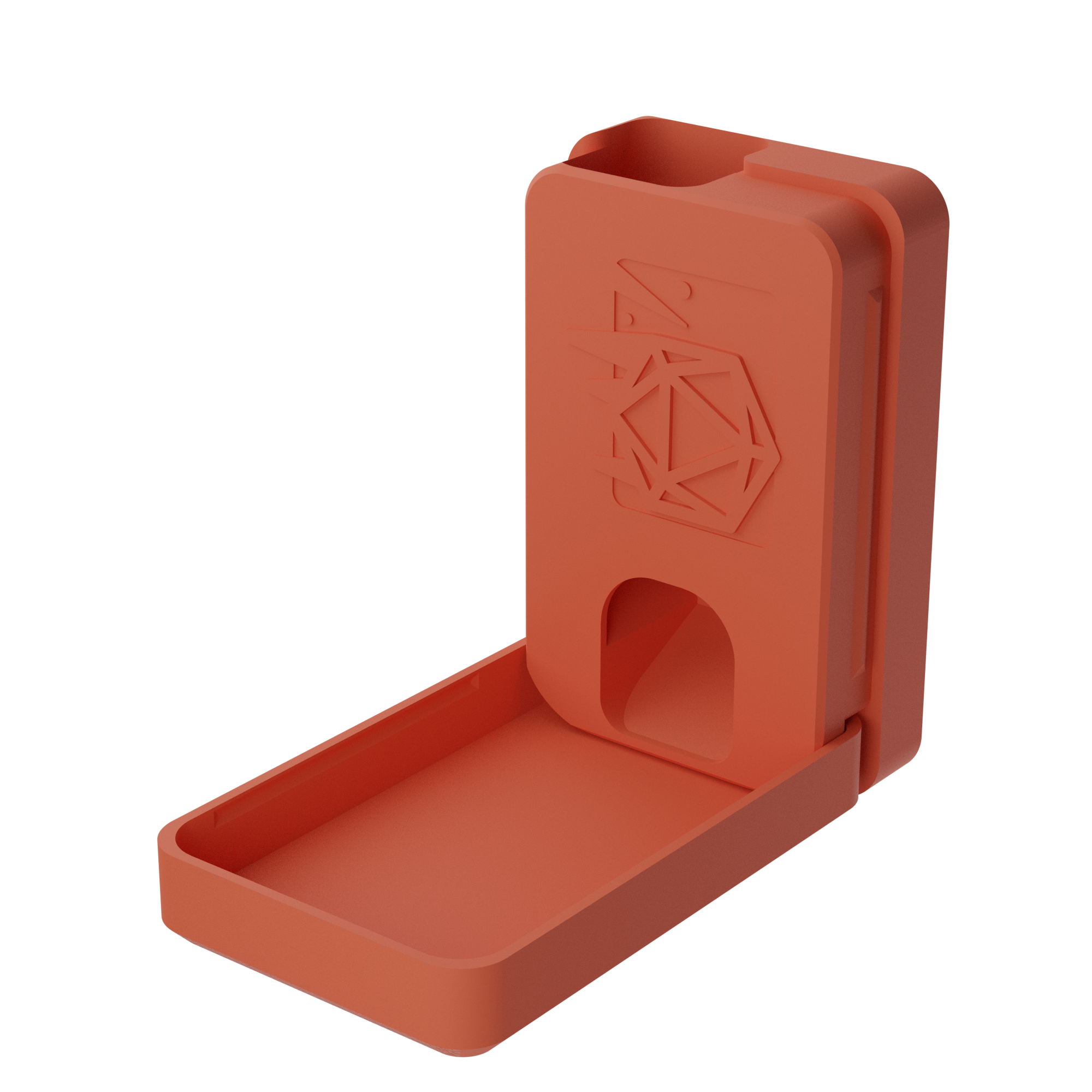 TumbleDice Tower 1 Matte Muted Red (PLA)